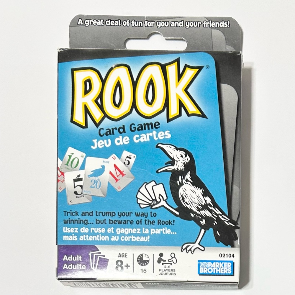 4/$20 Rook Card Game - Trick & Trump Your Way to Winning But Beware the Rook!